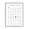 Stupell Industries Minimal Laundry Guide Cleaning Chart Helpful Symbols Framed Wall Art